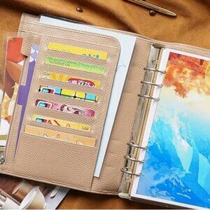 Moterm A5 Luxe Rings Planner - Genuine Leather